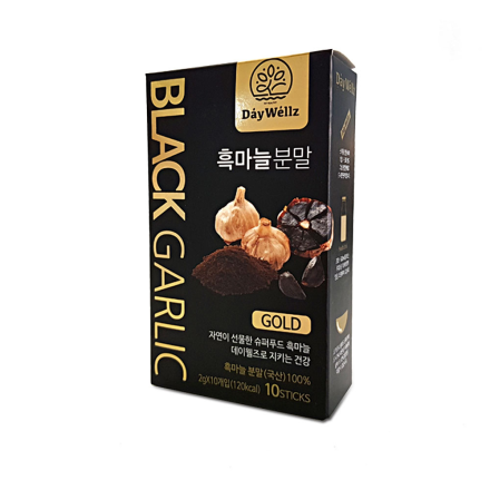 [데이웰즈] 데이웰즈 흑마늘분말골드 (2g/스틱형, 10개)