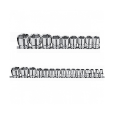 JTC [JTC] 숏소켓 세트 JTC-H416M (6각, 1/2인치, 16PCS/SET)