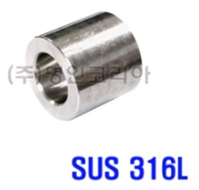 뉴코리아테크 [뉴코리아테크] 단조 하프 커플링 (F316L/용접형/10A/15mm, 1개)