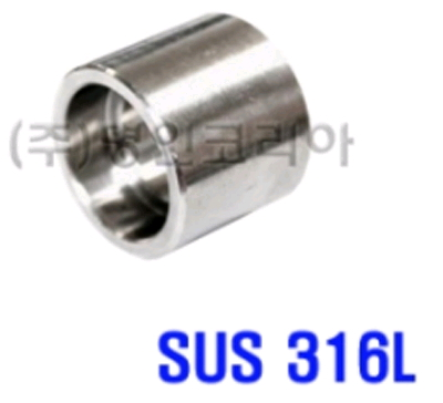 뉴코리아테크 [뉴코리아테크] 단조 레듀샤 (F316L/용접형/20x15A/24x19mm, 1개)