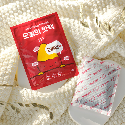 [큐브릿지] 오늘의 핫팩 일반형 90g (130x100mm, 30개)