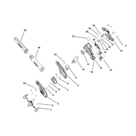 [디월트] 모터 N433225 (DCE100용)