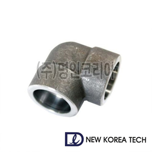 [뉴코리아테크] 단조 엘보 (A105/용접형/40A/48.8mm/90도, 1개)