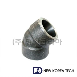 뉴코리아테크 [뉴코리아테크] 단조 엘보 (A105/나사형/32A/42.7mm/45도, 1개)