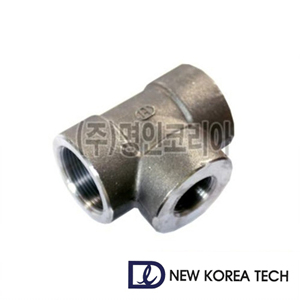 뉴코리아테크 [뉴코리아테크] 단조 티 (A105/나사형/32x15A/39x19mm, 1개)