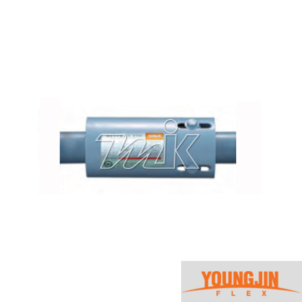 [영진플렉스] 신축관 (강관/단식/10K-B/W/40A/40mm/10kg/㎠, 1개)