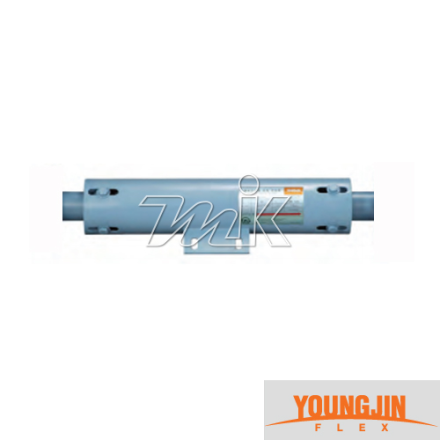 [영진플렉스] 신축관 (강관/복식/10K-B/W/125A/125mm/10kg/㎠, 1개)