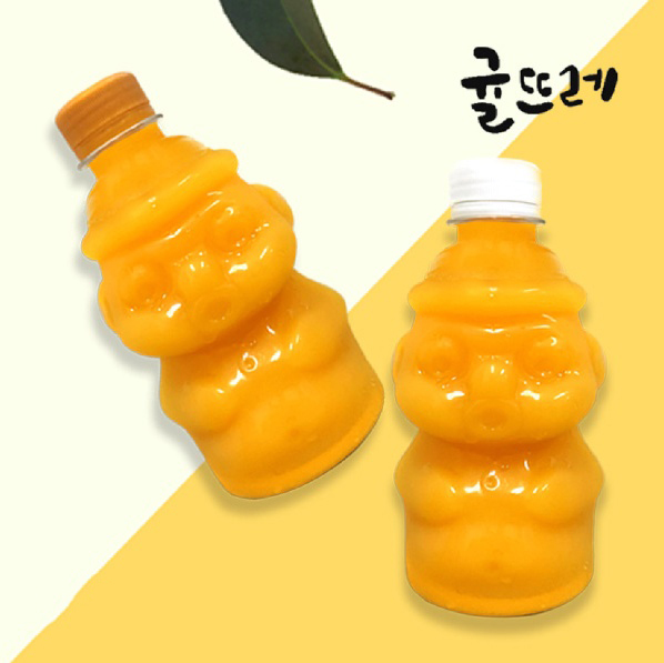 [귤뜨레] 향기로운 감귤 (하르방병/340ml/한라봉, 10개)