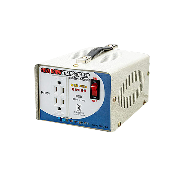 [한일테크] 고효율 링코아 1KVA 다운트랜스 HT-1000DR (소비전력 600W, 2.3kg)